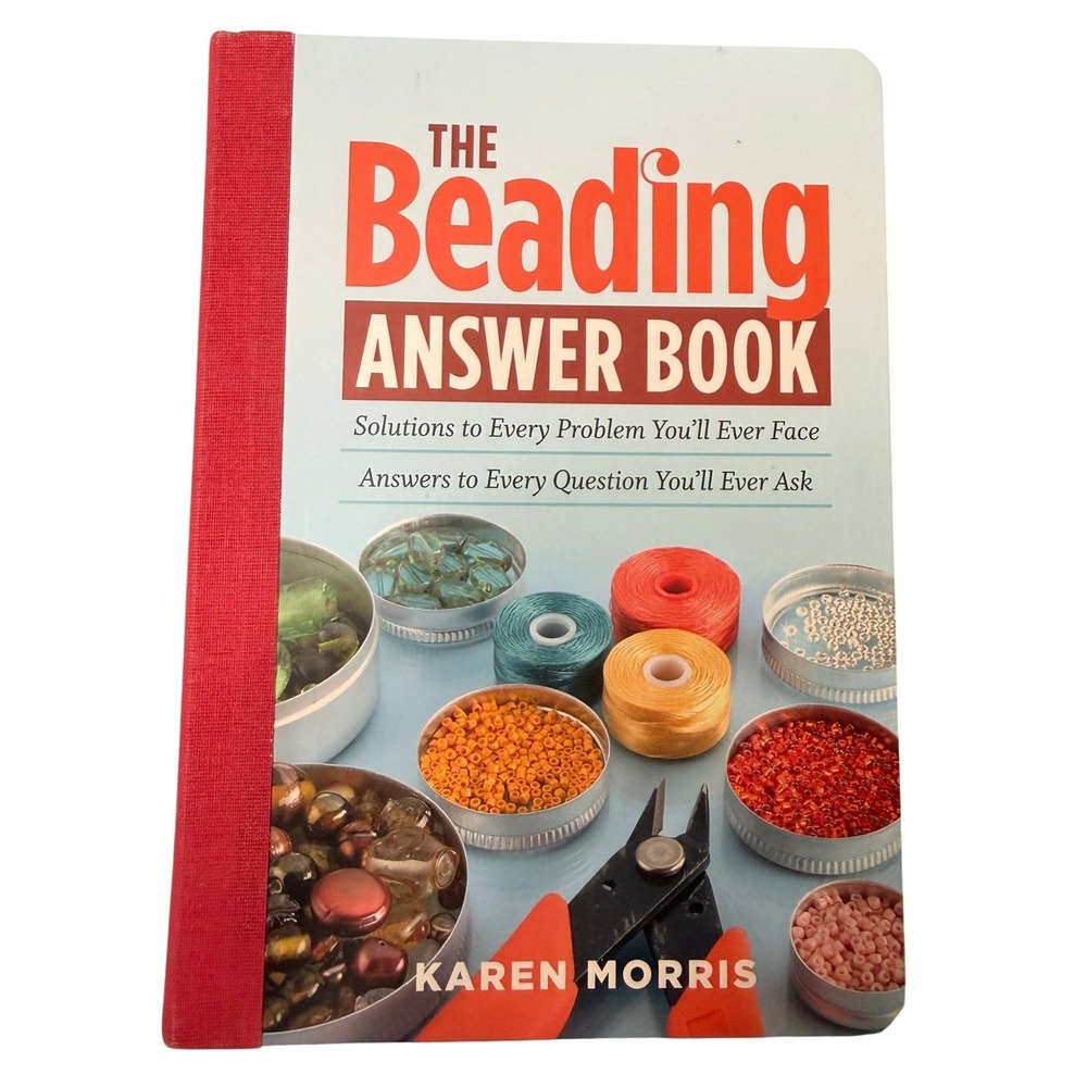 The Beading Answer Book Karen Morris Jewelry Making Guide beading